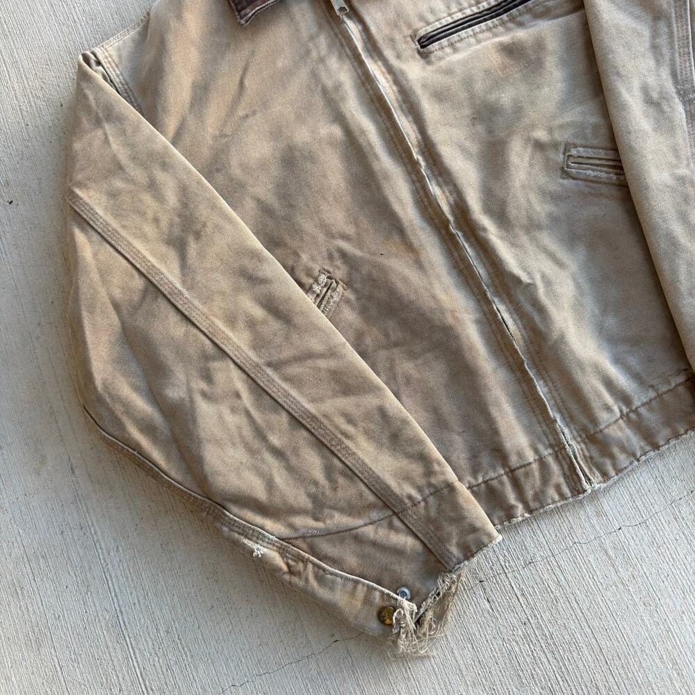 Carhartt J97 CML brown detroit work wear jacket - Picture 4 of 8